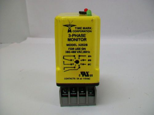Time Mark Corporation 3-Phase Monitor Relay A252B