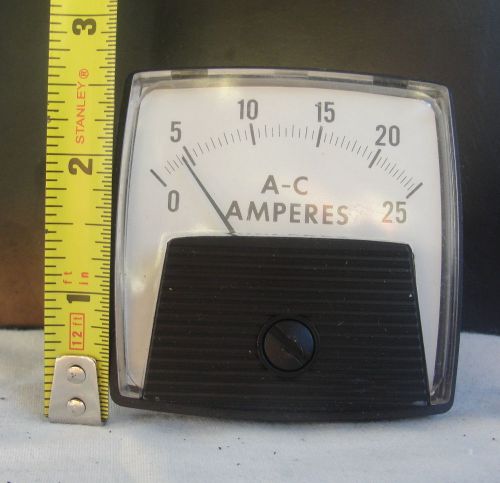 NOS Unused Hoyt Analog Panel Meter, Model 5026-UL 0-25 E-11443