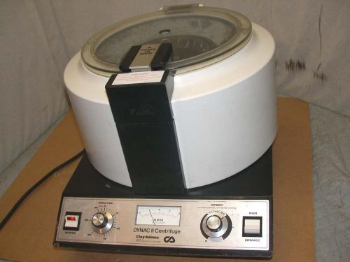 Clay Adams Dynac II Centrifuge 24 Position Rotor with 12 Tubes Free S&amp;H