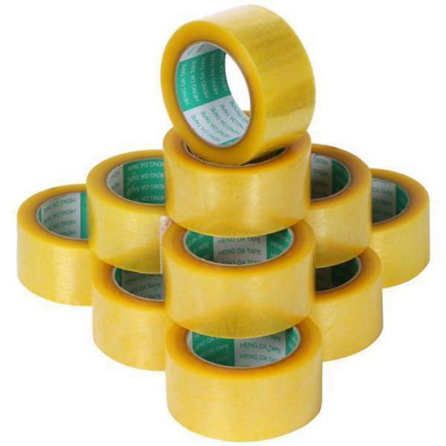 10 Rolls Clear Packing Tape 2&#034;x110 Yards(330&#039; ft)