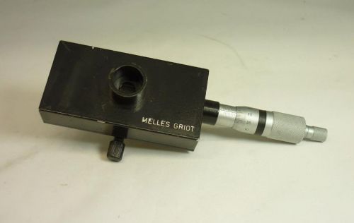 Melles Griot Linear Adjustment Stage w/ Micrometer