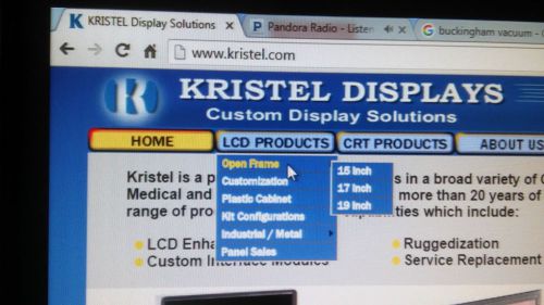 POS Touchscreen 17&#034; KRISTEL DISPLAYS-High Quality-SEE PICS