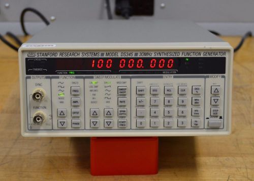 Stanford Research DS345 Synthesized Function Generator with Opt 1 CALIBRATED