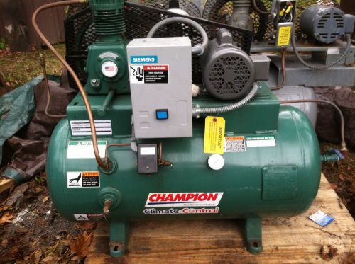 Champion electric climate control .5 hp air compressor for sale
