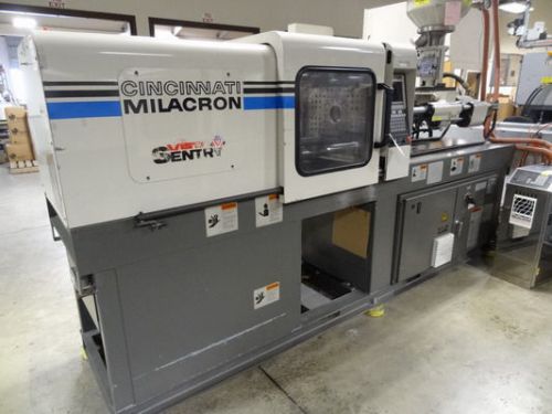 Cincinnati milacron plastic injection molding machine, vstn-55-2.97, 55 ton 1997 for sale