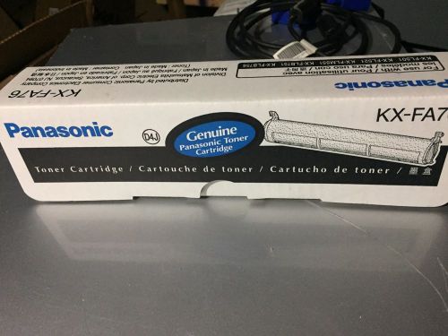 GENUINE PANASONIC KX-FA76 TONER CARTRIDGE~NEW SEALED