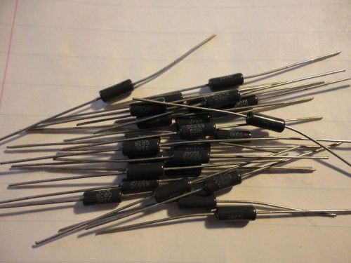 25PCS RN60C1004F  1MEG-1/4W-1% METAL FILM RESISTOR