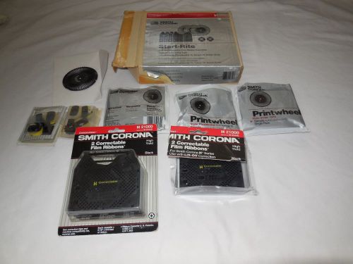 3 Smith Corona H Series 21000 Correctable Typewriter Ribbon, Printwheels 10 12