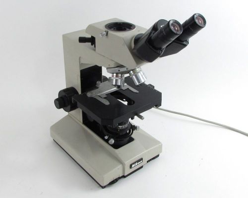 Nikon Labophot-Pol Polarizing Trinocular Microscope w/ (4) Objectives