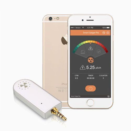 Smart Geiger Pro Geiger Counter &#034;Gamma&#034; and &#034;X-ray&#034; Detector for Smartphone A...