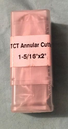 NEW TCT  ANNULAR CUTTER 1-5/16x2&#034; see pic