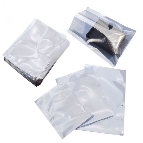 Esd Anti-static Shielding Open Top Bags Storage Bag Pouch Replacement 100 Pcs