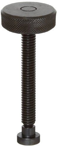 TE-CO 31333L Knurled Knob Swivel Screw Clamp With Large Pad Black Oxide, 5/16-18