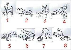 Kama Sutra 55 DXF File / sexual positions CNC Industrial Laser Cut Plasma