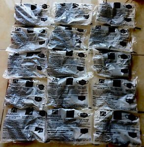 15 Packs Parkdale Reusable Level 1 Face Mask Black Adult Size 2 Masks Per Pack