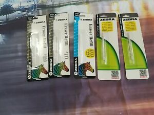 83210 Zebra Steel M-301 or M-402 &amp; Notus Pencil Mechanical Pencil Eraser Refills