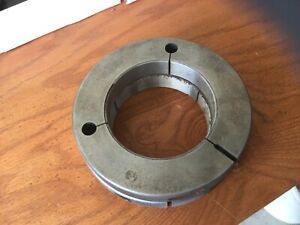 4.250”-16 pitch go no go threaded ring gage made by Vermont gage