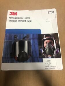 3M 6700 Full Facepiece Reusable Respirator Respiratory Protection, Size: SMALL~!