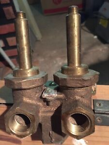 Milnor Coin Operated Frontload Washer 1/2 in Water Valve Brass New No Coils