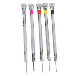 5x Screwdriver Set Eyeglasses Watch Jewelry Watchmaker Repair Precision Tool  Db