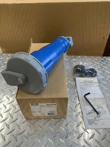 HUBBELL HBL460C9W CONNECTOR (RECEPTACLE) 60 AMP 250VAC 3P 4W BRAND NEW.