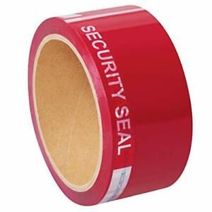 BOX USA BT90257RD1PK Tape Logic Security Strips on a Roll 2&#034; x 5 3/4&#034; Red