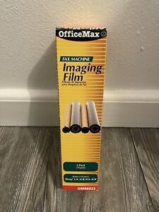 OfficeMax Sharp UX3CR/FO3CR Fax Machine Imaging Film Black 2-Pack OM98923