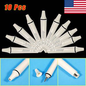10 Dental Ultrasonic Scaler Handpieces f/ EMS Tips Autoclavable #2YJ