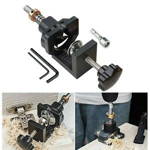 Tool Hole Opener 1 Set 35mm Accessary Aluminum Alloy Cabinet Hinge Jig