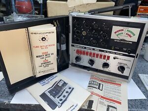 Sencore Mighty Mite VII TC 162 Tube Tester With Manual And Original Box