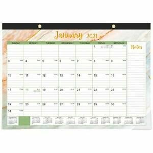 2021 Desk Calendar - Monthly Desk/Wall Calendar 2021, 17&#034; x 12&#034;, Large Monthly..