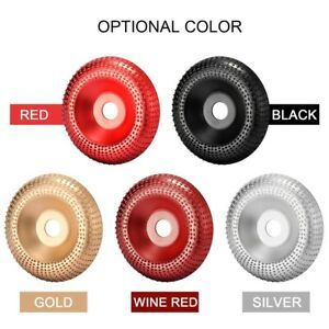 1X Wood Sanding Carving Shaping Disc For Angle Grinder Grinding Wheel 100mm Tool