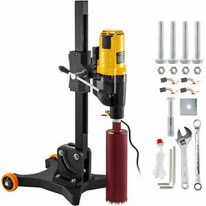 Core Drill Machine Core Drill Rig, 4800W Diamond Core Drill, With Wheels, 110V