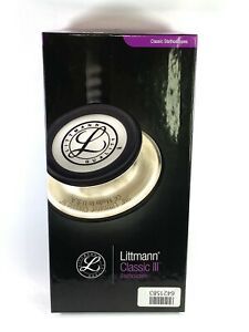 Stethoscope 3M Littmann Classic III Clinical Tool Black Brand New Personalized