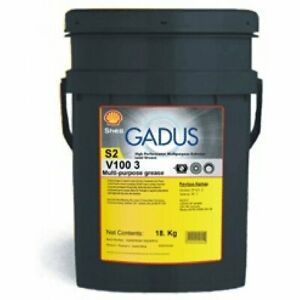 Shell 550028034  Gadus S2 V100 3 18Kg Hp Heavy Duty Grease