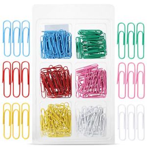 Mr. Pen- Paper Clips, 2 Inch, 240 Pack, Large Colored Paper Clips, Colored Paper