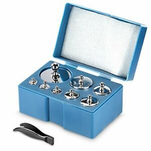 Neewer 2 Pack 1000 Gram Precision Steel Balance Scale Calibration Weight Kit