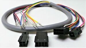 McKinney QC-C200P QC12 - 26&#034; Wire Harness 8 &amp; 4 Pin Connector with 12 Wires