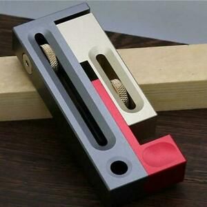 Table Saw Slot Adjuster Mortise &amp;Tenon Tools Woodworking Maker Movable Y8T4