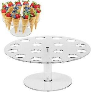Home Wedding Party Supplies Kitchen Tool Ice Cream Cone Holder Display Stand