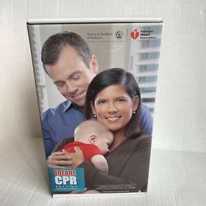 Infant CPR Anytime Training Kit Complete Unused Baby Manikin Bilingual AHA.  NEW