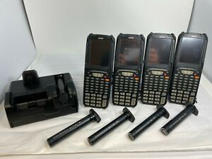 Lot 4 Janam, XG100 Mobile Barcode Scanner, Inventory Mgr, LED Trail w /1 Cradle