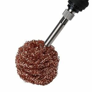Soldering Iron Tip Cleaner Tin Cleaning Tools Steel Wire Welding Cleaning Ball S