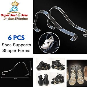 Shoe Inserts Display Shoes Shop Stand Sandal Shaper Supports Men Women 6 Pack