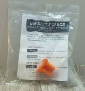 Beckett Z2000U Setting Z Gauge Nozzle &amp; Electrode tool AF AFG SF SR beats T501