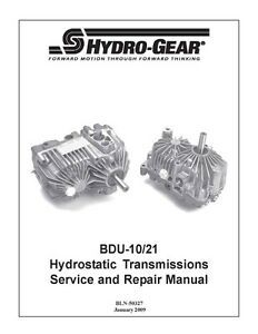 Transmission pump BDU-10S-215/Am105307/BDU-10s-214 Hydro Gear CUSTOM TRANSAXLE
