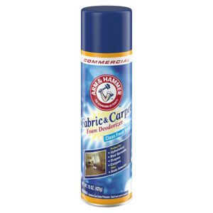 ARM &amp; HAMMER 33200-00514 Fabric and Carpet Foam Deodorizer, Fresh Scent, 15 oz