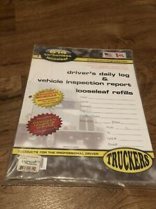 Truckers Supply 614 Canadian Drivers Daily Log &amp; Vehicle Inspection Report