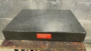 Precision GRANITE Table Surface Plate Inspection 24 x 18 x 3-1/2”