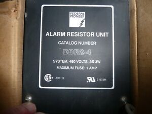 Federal Pioneer Alarm Resistor Unit DDR2-4 480 V 3 PH 3 W